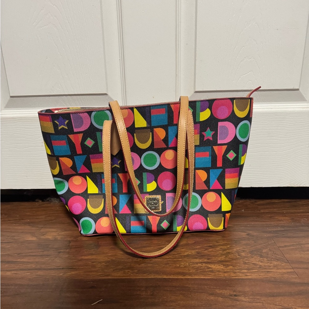 Colorful Geometric Tote Bag